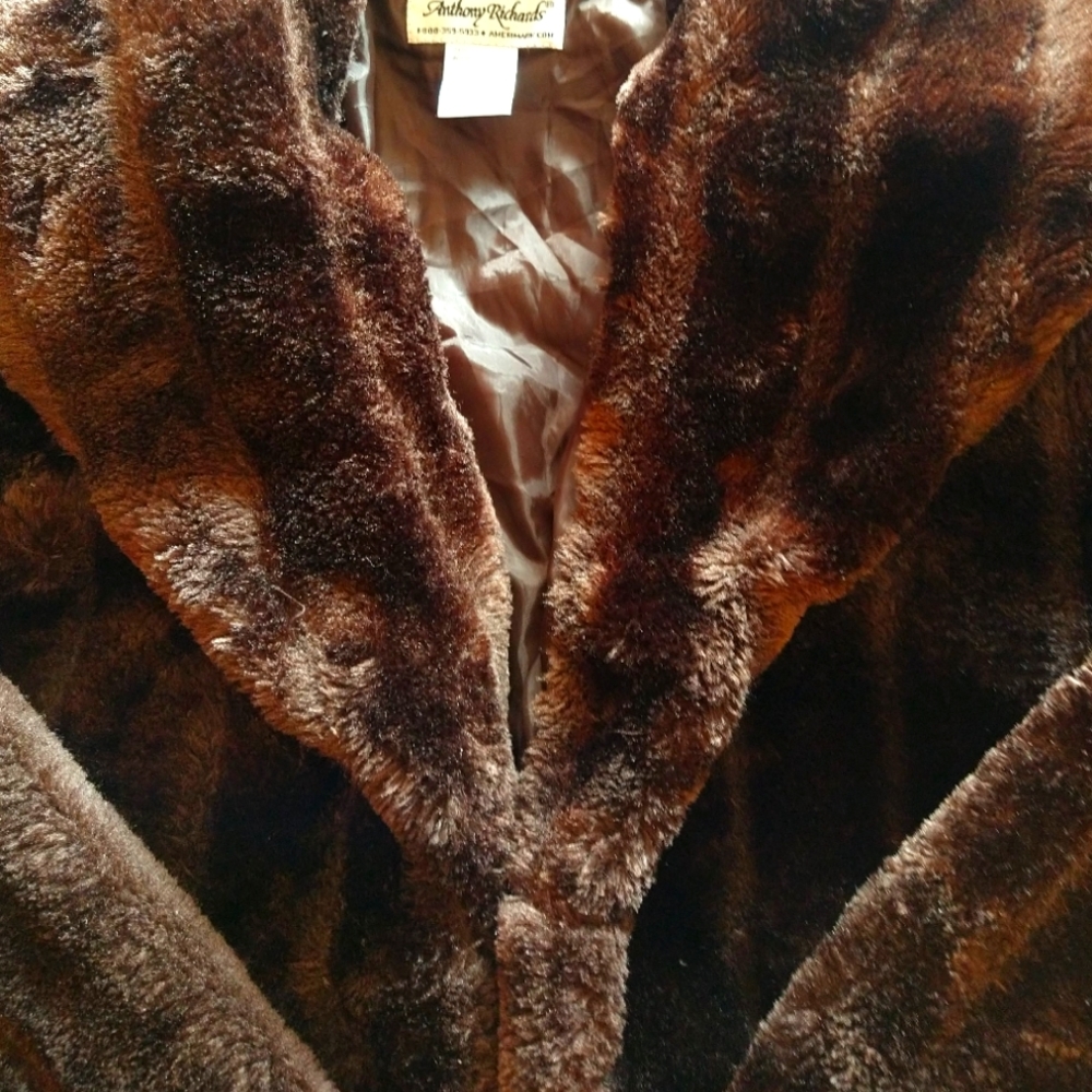 Brown Faux Fur Jacket!